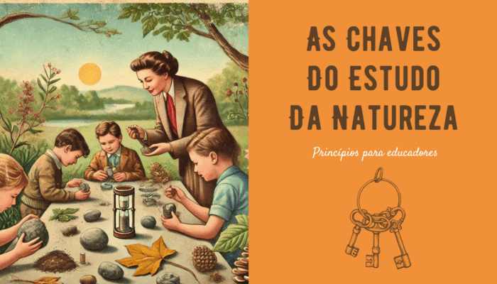 Banner do curso As Chaves do Estudo da Natureza dos Educadores de Natureza